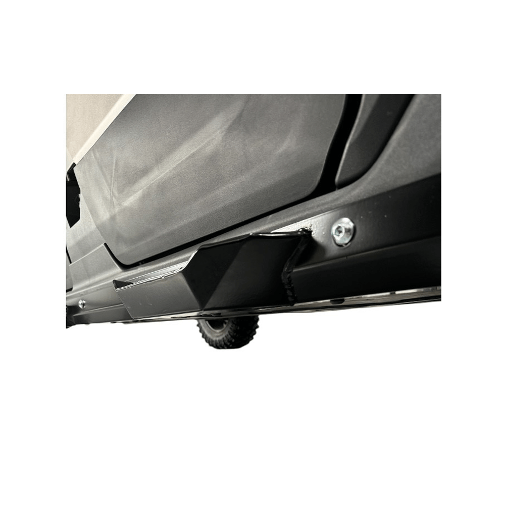 Polaris Xpedition Rock Sliders with Step - Rock Sliders