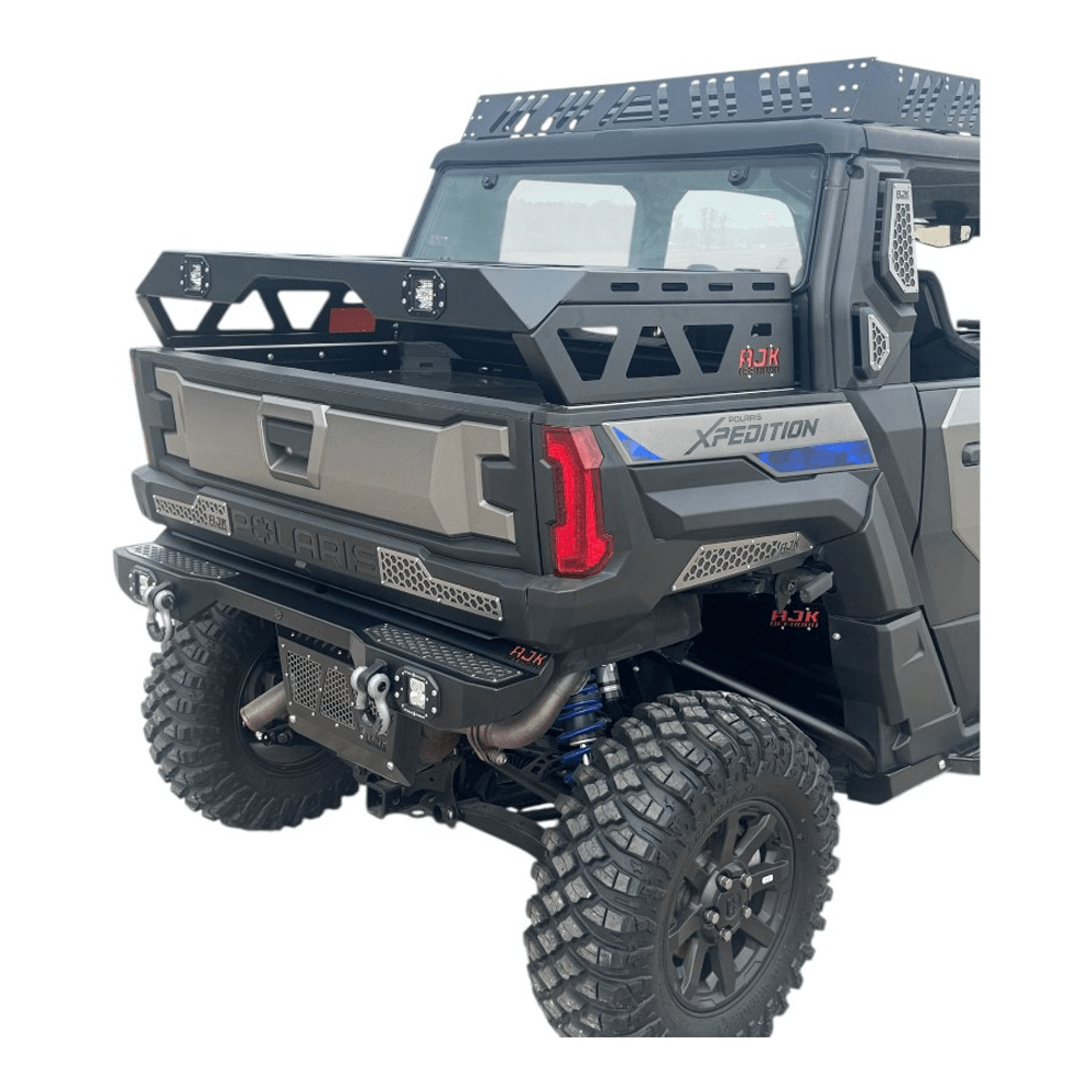 Polaris Xpedition Spare Tire Carrier / Bed Rack - Storage Options
