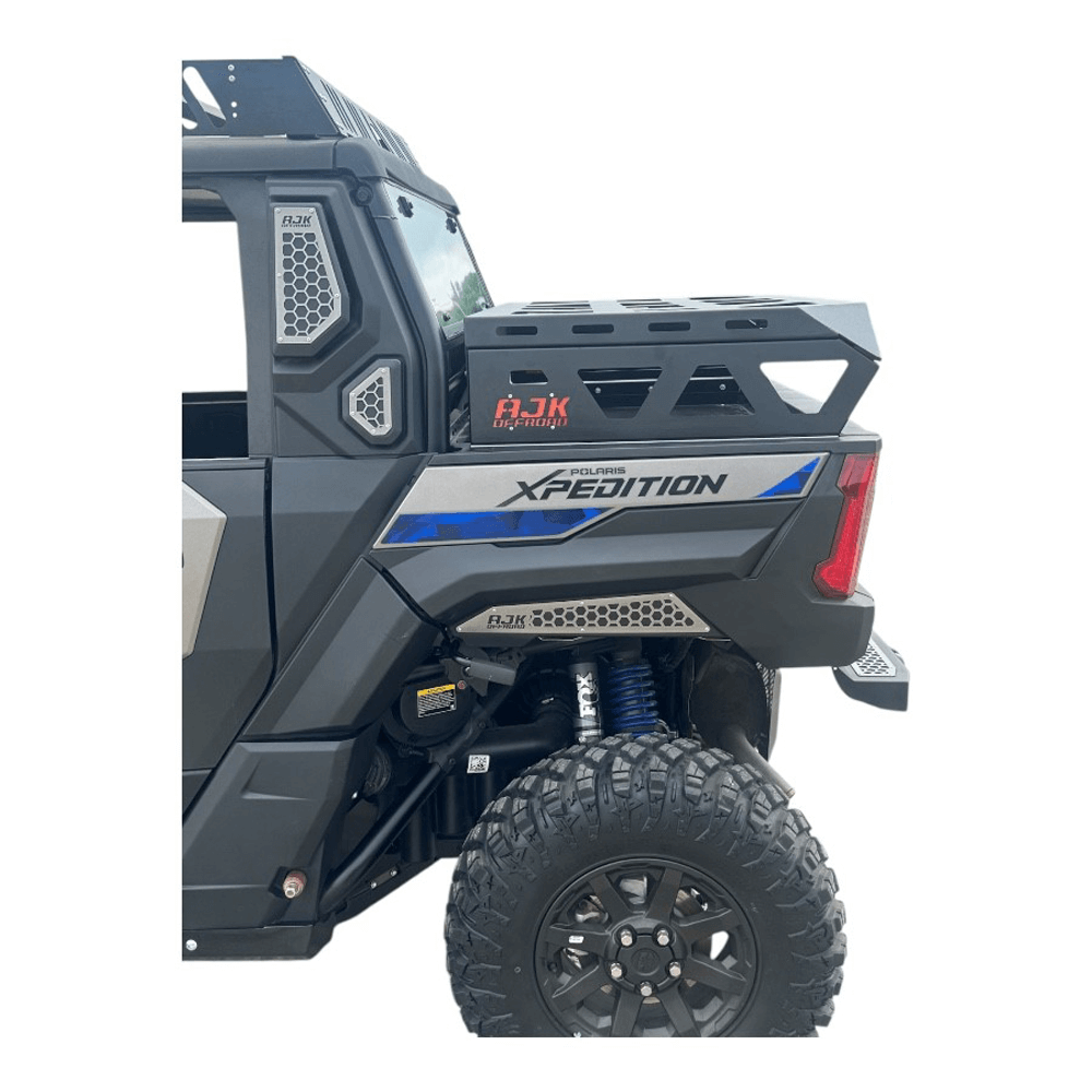 Polaris Xpedition Spare Tire Carrier / Bed Rack - Storage Options