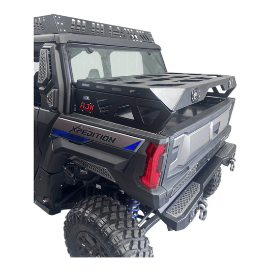 Polaris Xpedition Spare Tire Carrier / Bed Rack - Storage Options