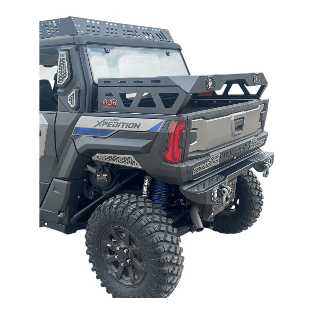 Polaris Xpedition Spare Tire Carrier / Bed Rack - Storage Options