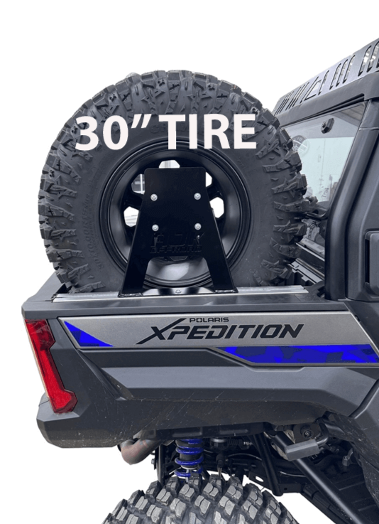 Polaris Xpedition Spare Tire Carrier - Mounts