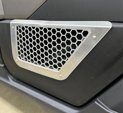 Polaris Xpedition Vented Lower Doors Inserts - Back / Raw / No - Doors