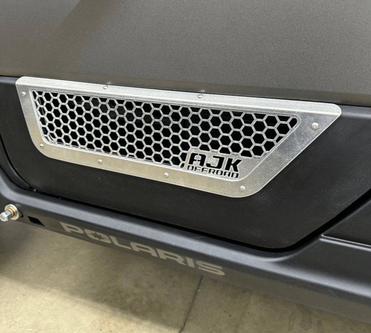 Polaris Xpedition Vented Lower Doors Inserts - Front / Raw / No - Doors