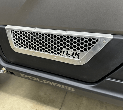 Polaris Xpedition Vented Lower Doors Inserts - Front / Raw / No - Doors