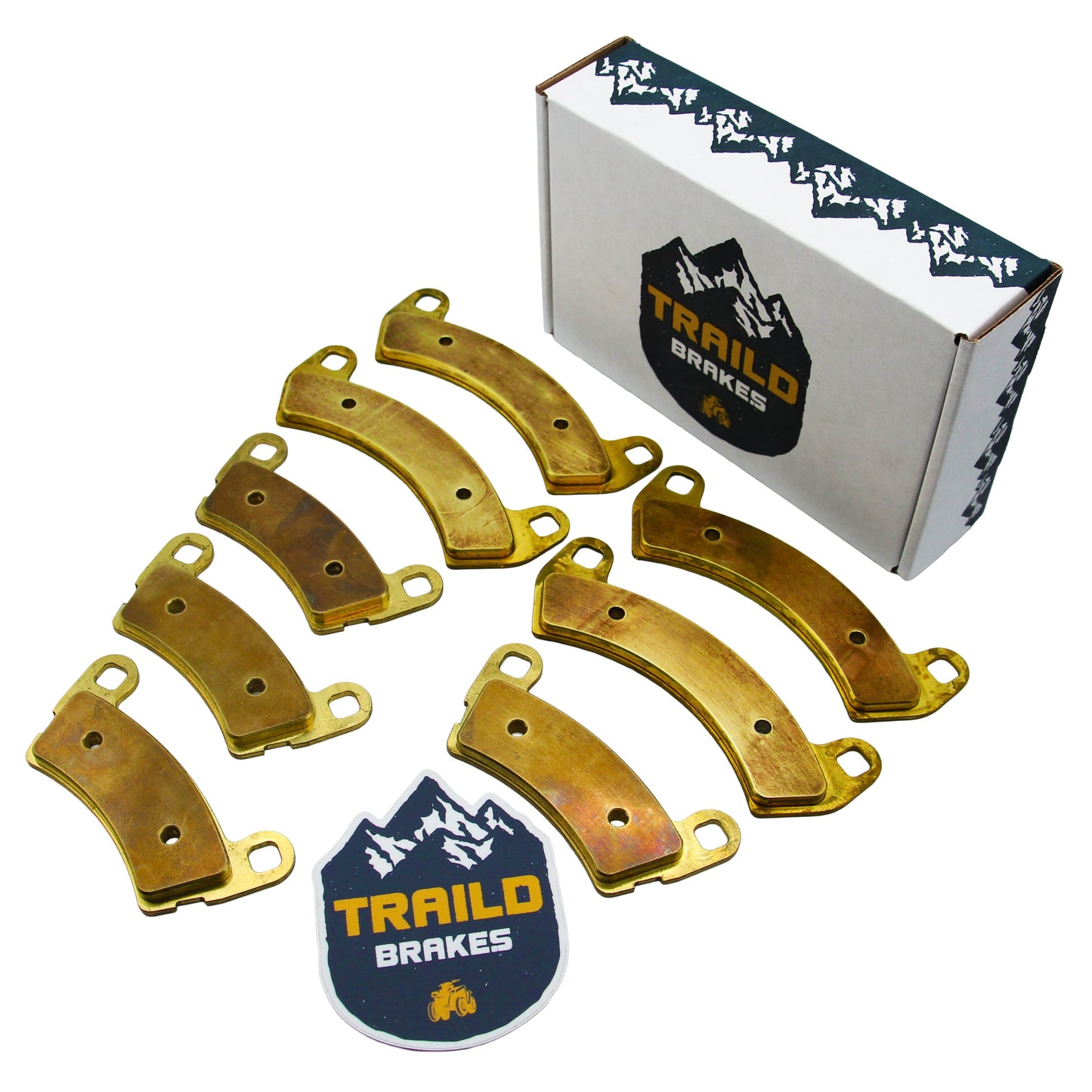 Polaris Xpedition XP/ADV/ADV 5/XP 5 2024-2026 Brass Brake Pad Set - Vehicle Parts & Accessories