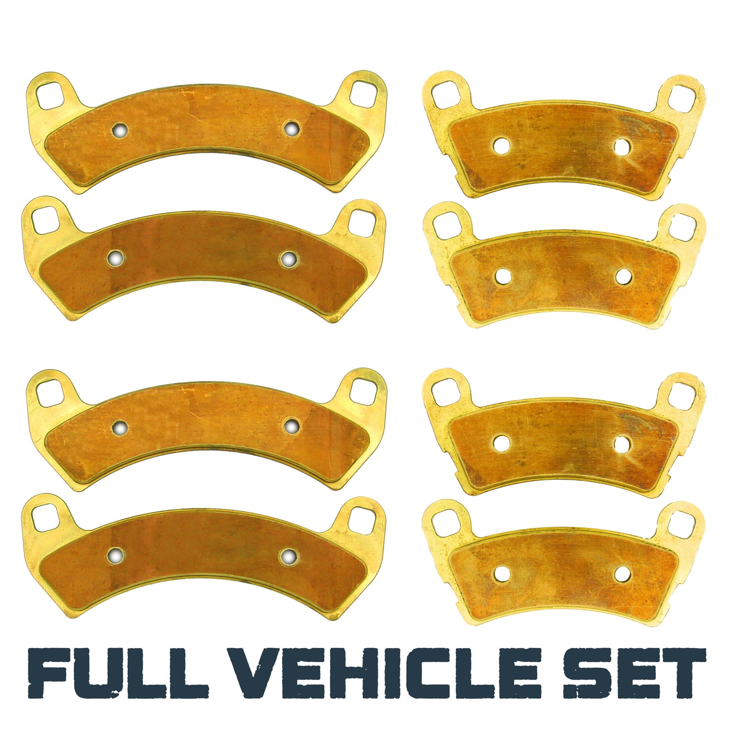 Polaris Xpedition XP/ADV/ADV 5/XP 5 2024-2026 Brass Brake Pad Set - Full Vehicle Set - Vehicle Parts & Accessories