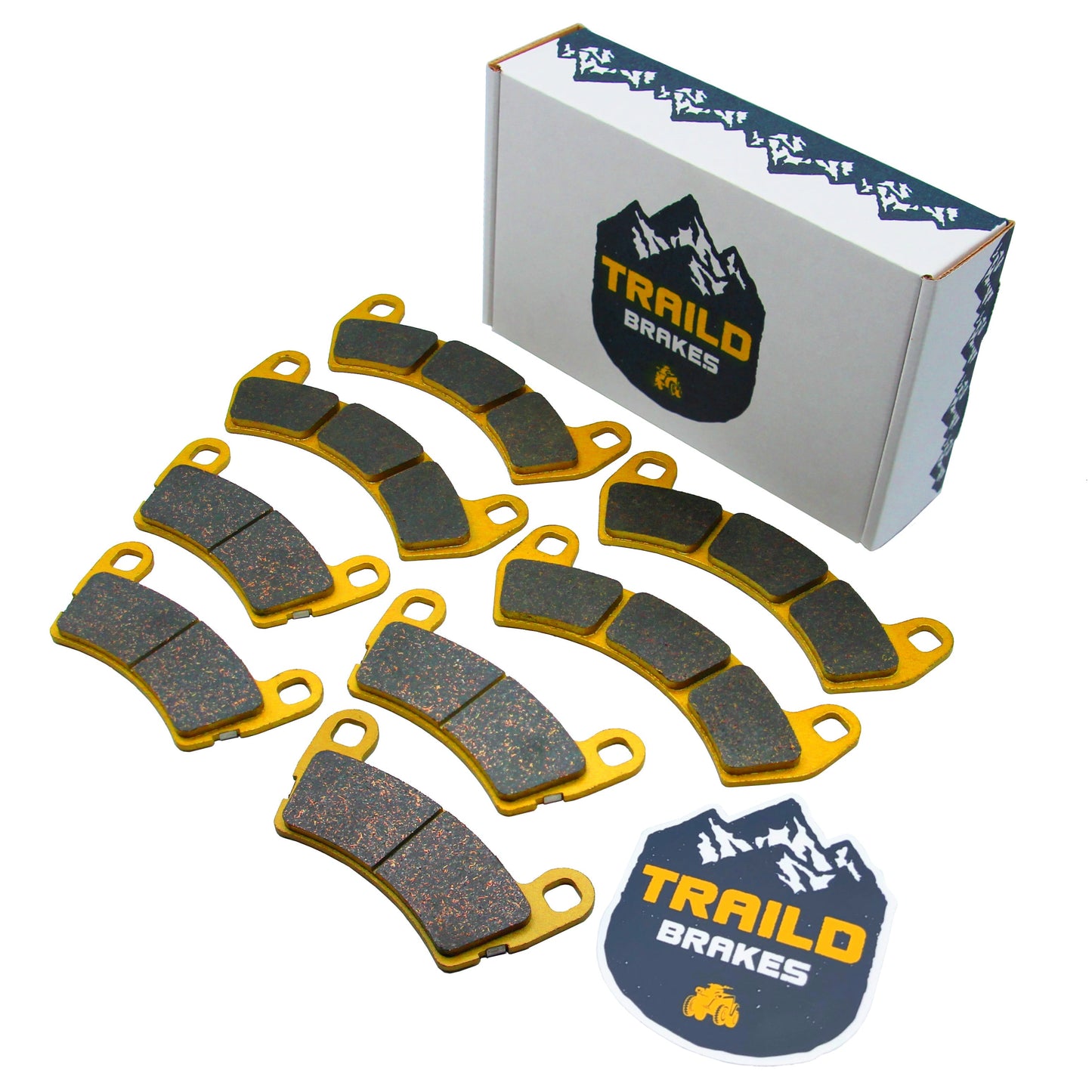 Polaris Xpedition XP/ADV/ADV 5/XP 5 2024-2026 Ceramic Brake Pad Set - Vehicle Parts & Accessories