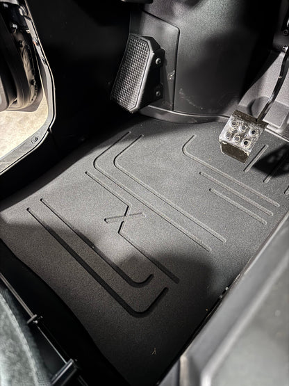 Polaris XPEDITION XP / XP5 / ADV HD 9mm Rubber Mats (2023 - Current) - 2 Door Floor (ADV / XP) / XTREAM ’X’ Design