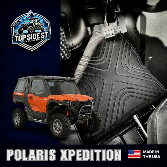 Polaris XPEDITION XP / XP5 / ADV HD 9mm Rubber Mats (2023 - Current) - Floor Mat