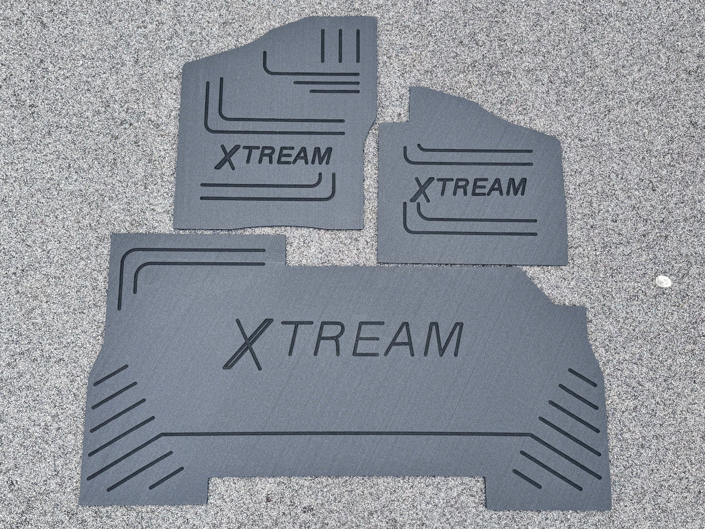 Polaris XPEDITION XP / XP5 / ADV HD 9mm Rubber Mats (2023 - Current) - 4 Door Floor (ADV / XP5) / XTREAM Design - Floor