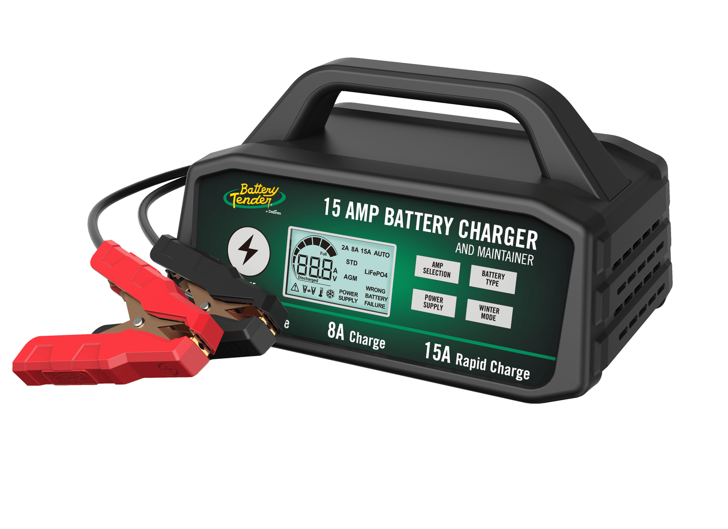 Power Tender® 15/8/2 Amp 12V Battery Charger and Maintainer - Battery