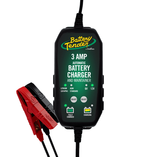 Power Tender® 3 Amp 12V/6V Battery Charger and Maintainer - Battery