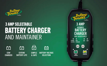 Power Tender® 3 Amp 12V/6V Battery Charger and Maintainer - Battery