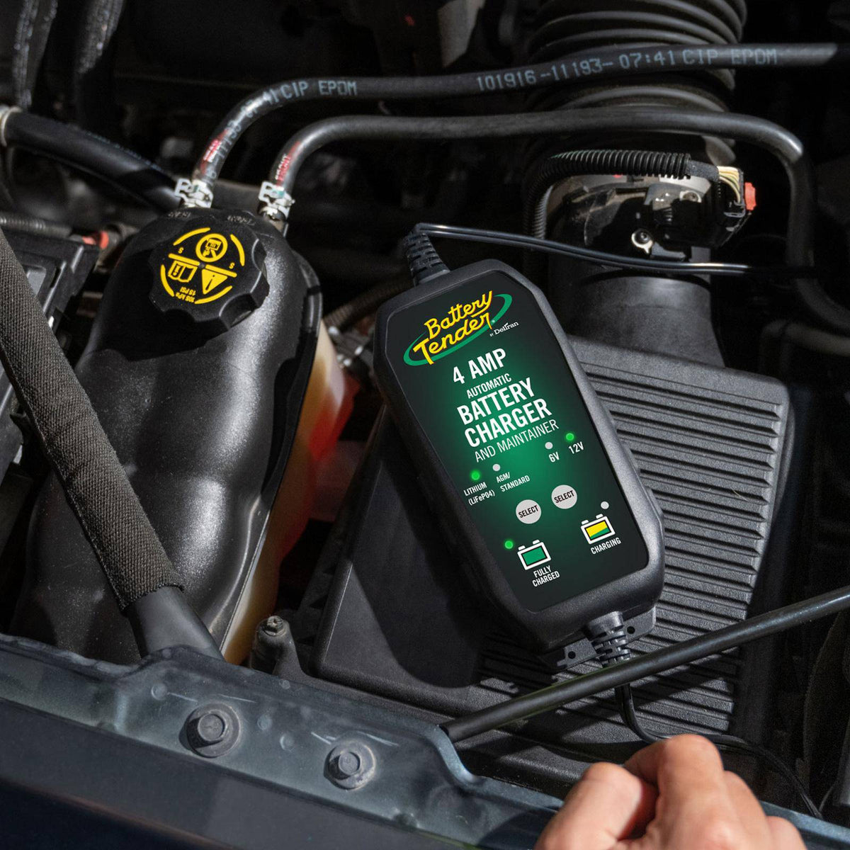 Power Tender® 4 Amp 12V/6V Battery Charger and Maintainer - Battery