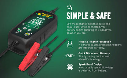 Power Tender® 4 Amp 12V/6V Battery Charger and Maintainer - Battery
