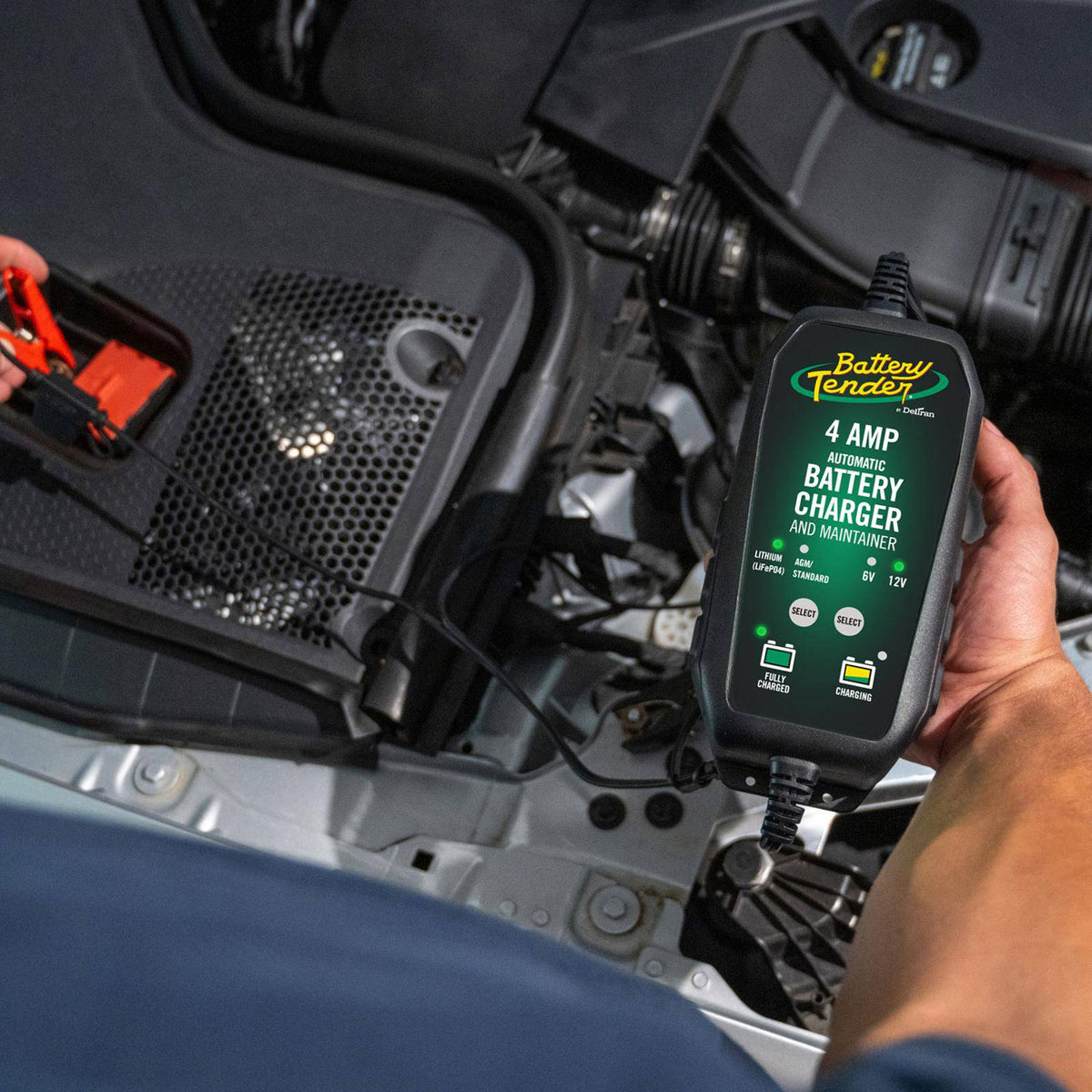 Power Tender® 4 Amp 12V/6V Battery Charger and Maintainer - Battery