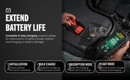 Power Tender® 4 Amp 12V/6V Battery Charger and Maintainer - Battery