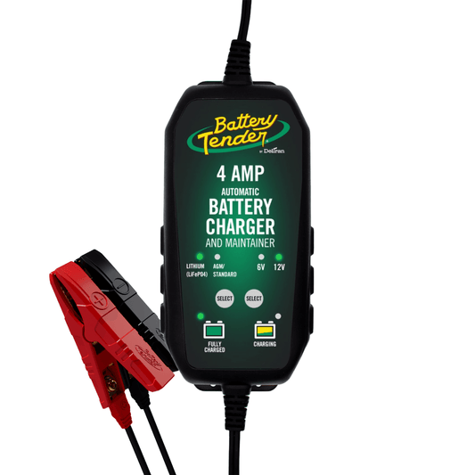 Power Tender® 4 Amp 12V/6V Battery Charger and Maintainer - Battery