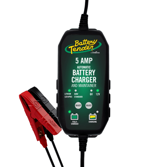 Power Tender® 5 Amp 12V/6V Battery Charger and Maintainer - Battery