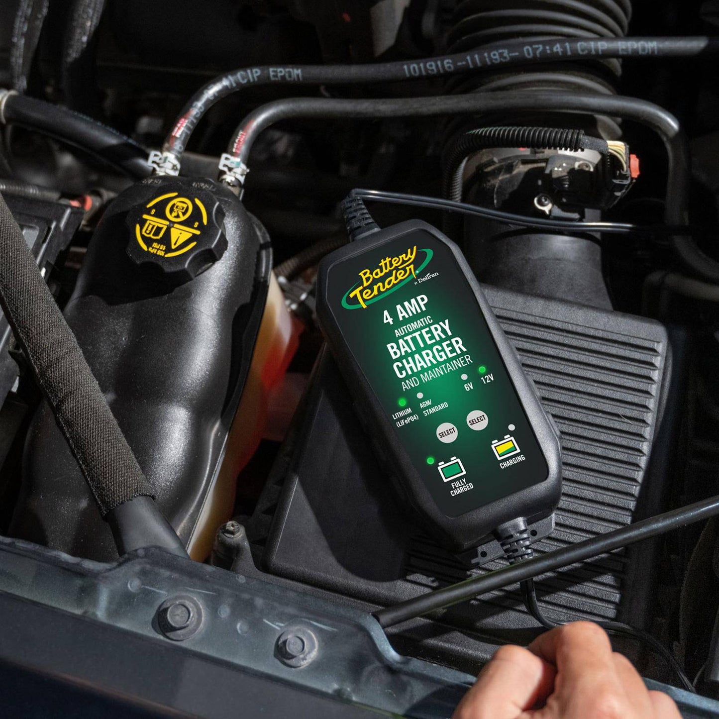 PowerTender® 4 Amp 12V/6V Battery Charger and Maintainer - Battery