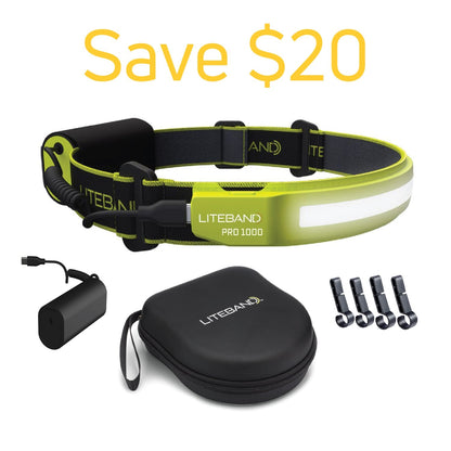PRO 1000 Lumen Bundle - Hi-Vis Yellow - Personal Lighting