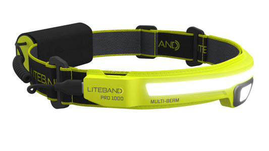 PRO 1000 Lumen LED Multi-Beam Rechargeable Headlamp - Personal Lighting
