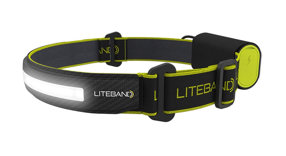 PRO 1000 Lumen LED Wide Beam Rechargeable Headlamp - Personal Lighting