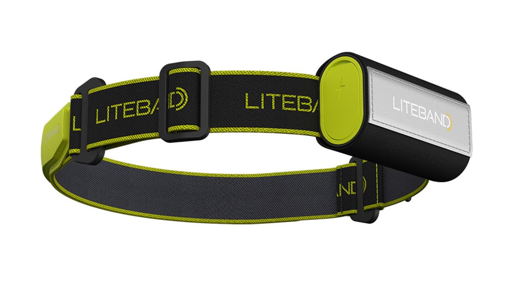 PRO 1000 Lumen LED Wide Beam Rechargeable Headlamp - Personal Lighting