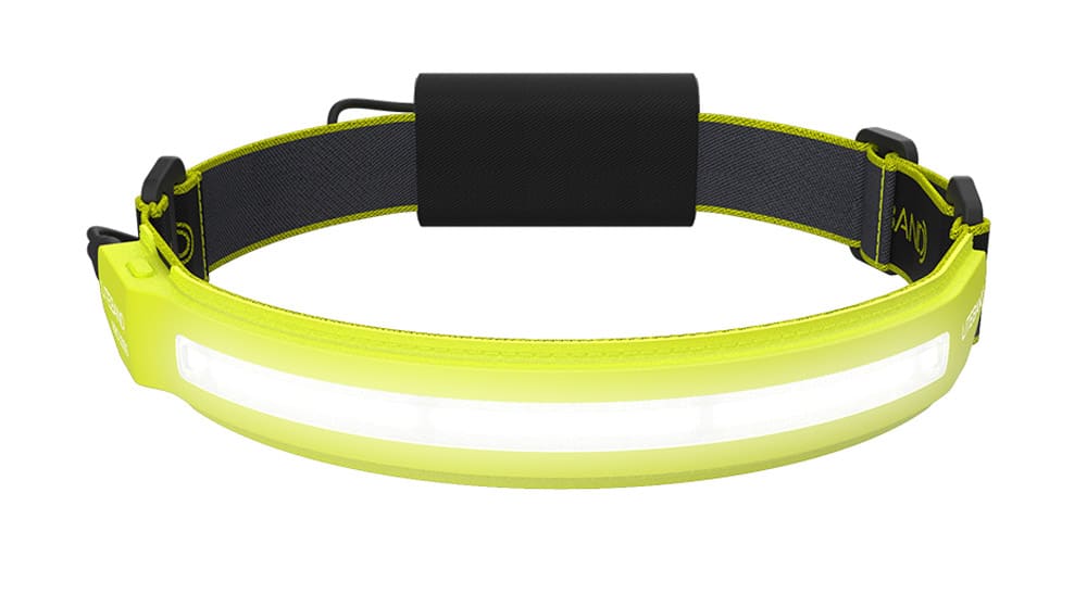 PRO 1000 Lumen LED Wide Beam Rechargeable Headlamp - Personal Lighting