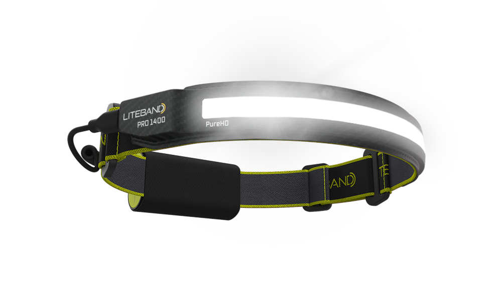 PRO 1400 Lumen PureHD™ Wide Beam Rechargeable Headlamp - Personal Lighting