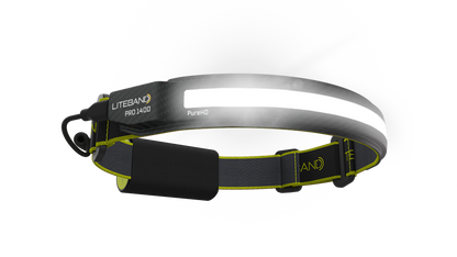 PRO 1400 Lumen PureHD™ Wide Beam Rechargeable Headlamp - Personal Lighting