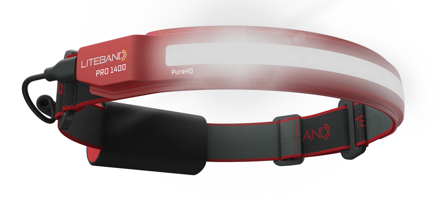 PRO 1400 Lumen PureHD™ Wide Beam Rechargeable Headlamp - Personal Lighting