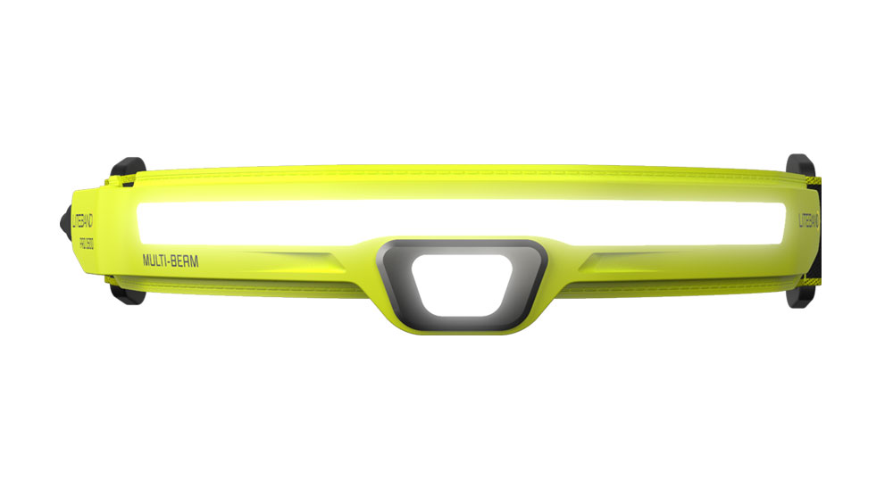 PRO 1500 Lumen LED Multi-Beam Rechargeable Headlamp - Hi-Vis Yellow - Personal Lighting
