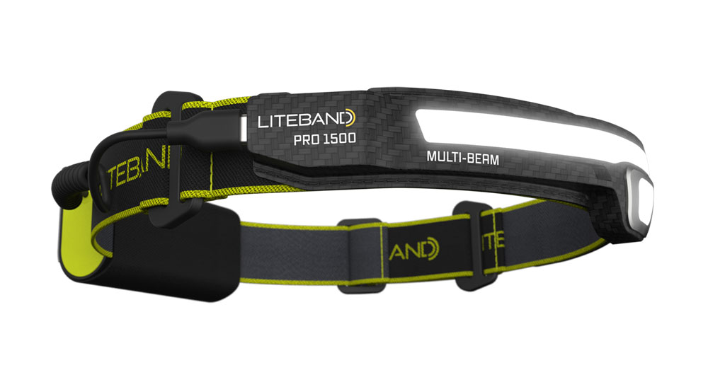 PRO 1500 Lumen LED Multi-Beam Rechargeable Headlamp - Personal Lighting