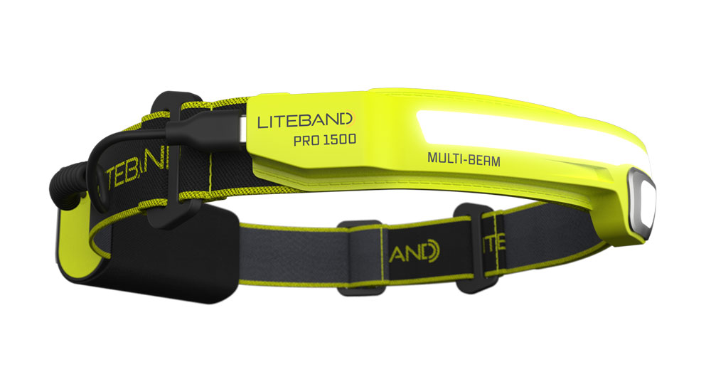 PRO 1500 Lumen LED Multi-Beam Rechargeable Headlamp - Personal Lighting