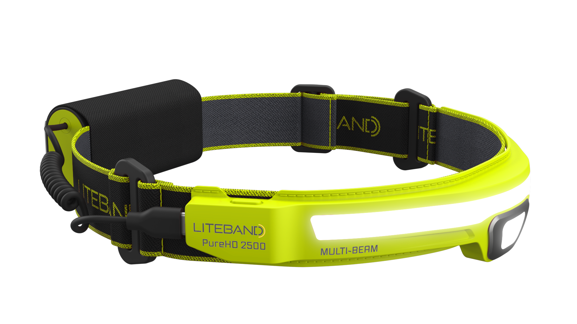 PRO 2500 Lumen PureHD™ Multi-Beam Rechargeable Headlamp - High Vis Yellow - Personal Lighting