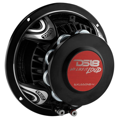 PRO 6.5 Inch Neodymium Mid-Range Bullet Loudspeaker 325 Watts Rms 4-Ohm DS18 - Car|Truck/SUV|Jeep|ATV/UTV|Marine