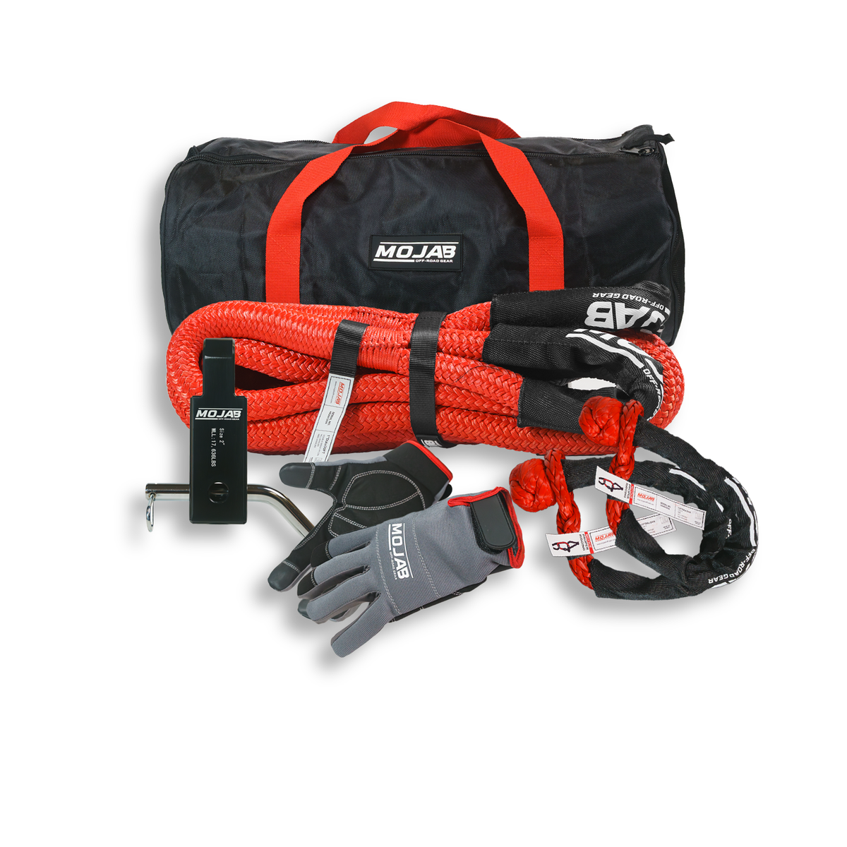 Pro Recovery Kit (5 items +4 Storage bags + 1 Velcro Tape) *Lifetime Warranty - Towing