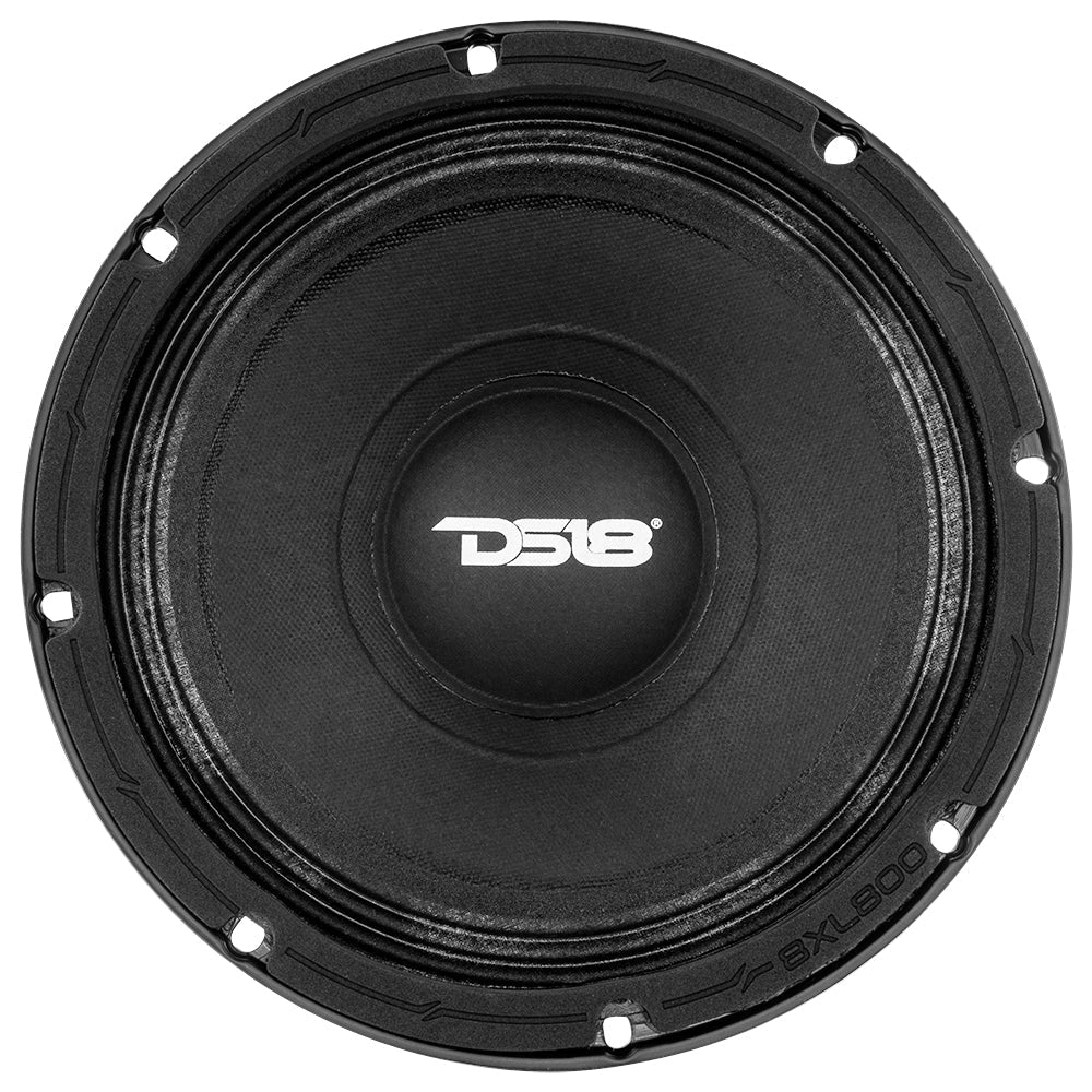 PRO XL 8 Inch Mid-Range Loudspeaker 400 Watts Rms 8-Ohm DS18 - Car|Truck/SUV|Jeep|ATV/UTV|Marine