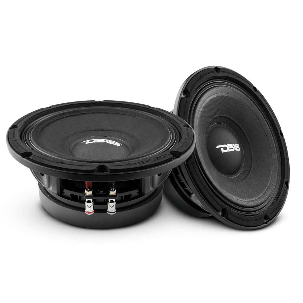 PRO XL 8 Inch Mid-Range Loudspeaker 400 Watts Rms 8-Ohm DS18 - Car|Truck/SUV|Jeep|ATV/UTV|Marine
