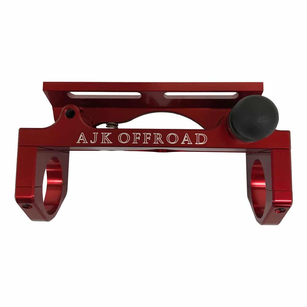 Quick Shot Fire Extinguisher Mount - Quick Release - Truck Jeep ATV SXS Part - 1.50’’ / Red - Fire Extinguisher