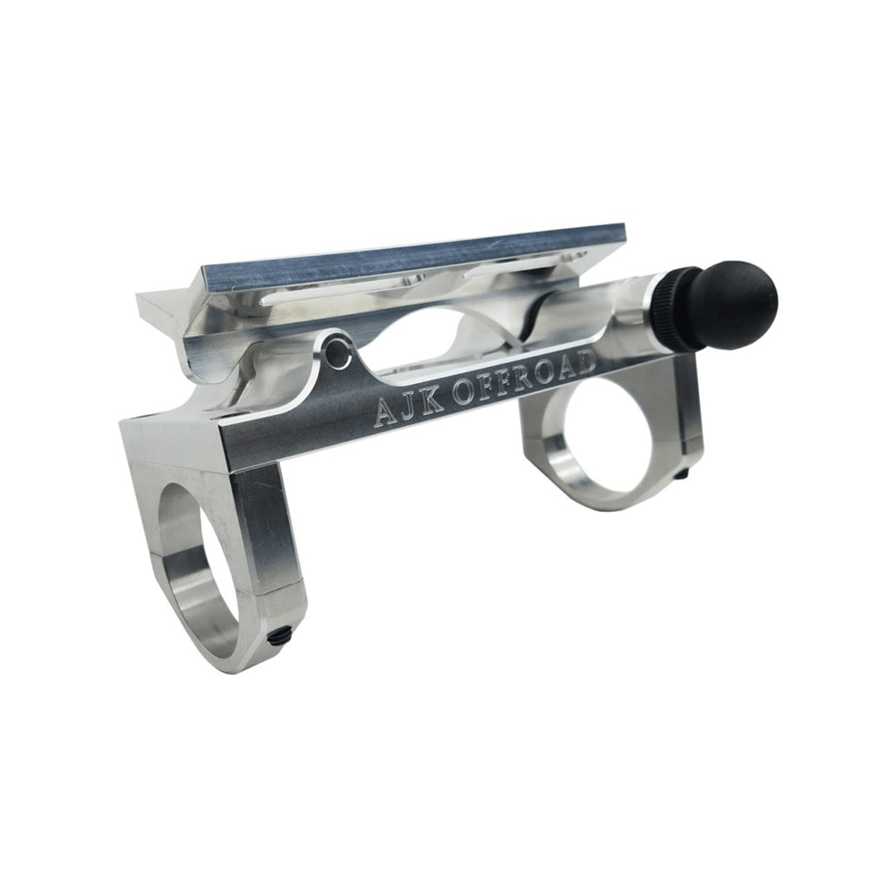 Quick Shot Fire Extinguisher Mount - Quick Release - Truck Jeep ATV SXS Part - 1.50’’ / Raw Aluminum - Fire Extinguisher