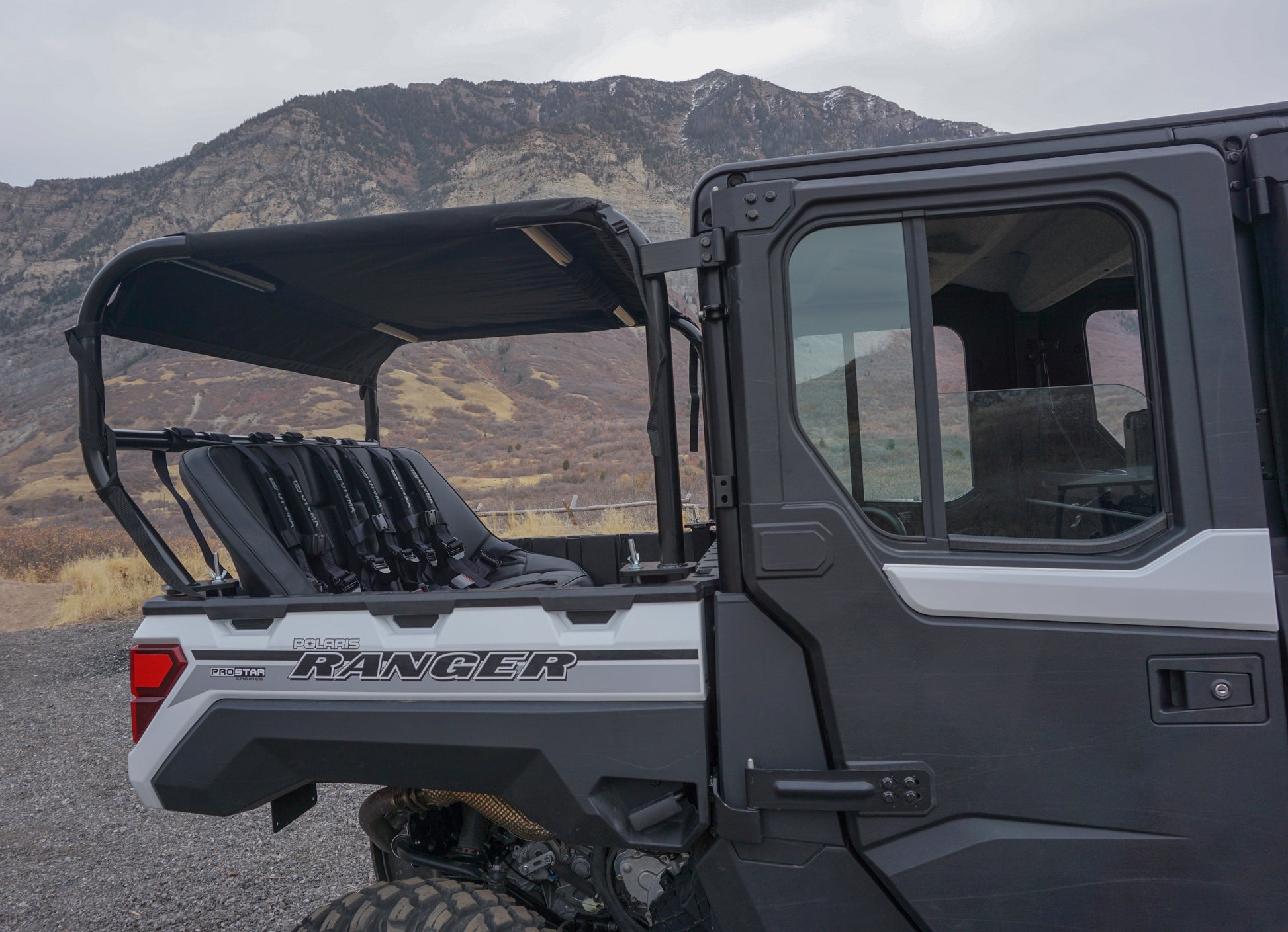 Ranger 1000 Rear Seat and Roll Cage Kit (2018+) - Backseat and Roll Cage