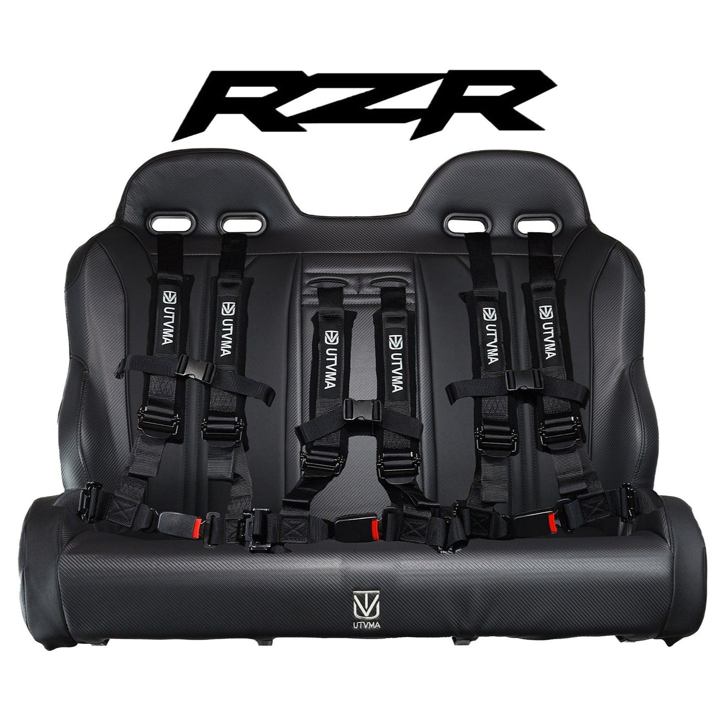 Rear Bench Seat W Harnesses for RZR 4 1000/900 (2014-2023) - Bench Seat