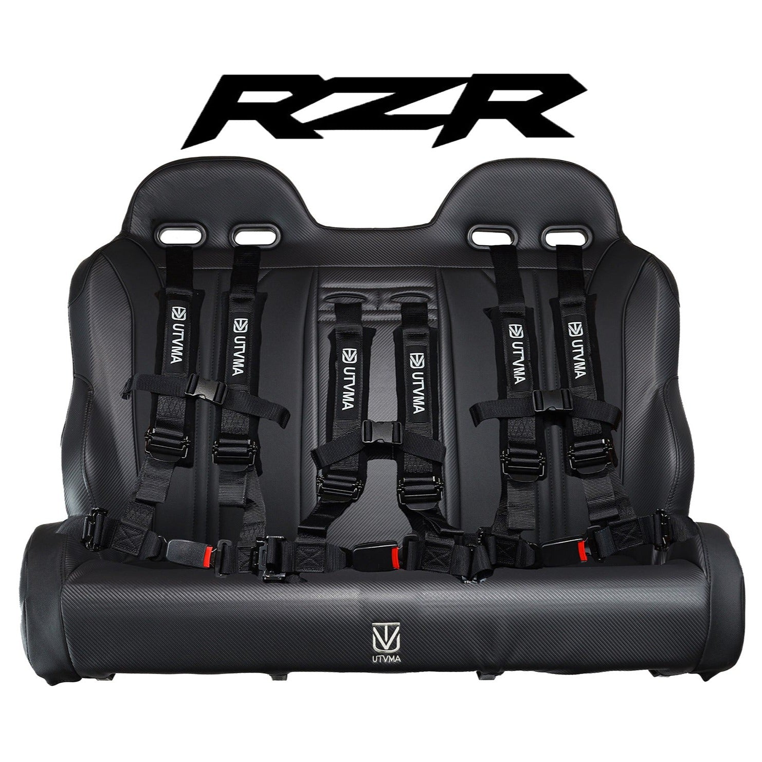 Rear Bench Seat W Harnesses for RZR 4 1000/900 (2014-2023) - Bench Seat