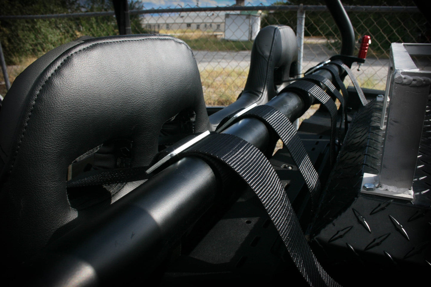 Rear Bench Seat W Harnesses for RZR 4 1000/900 (2014-2023) - Bench Seat
