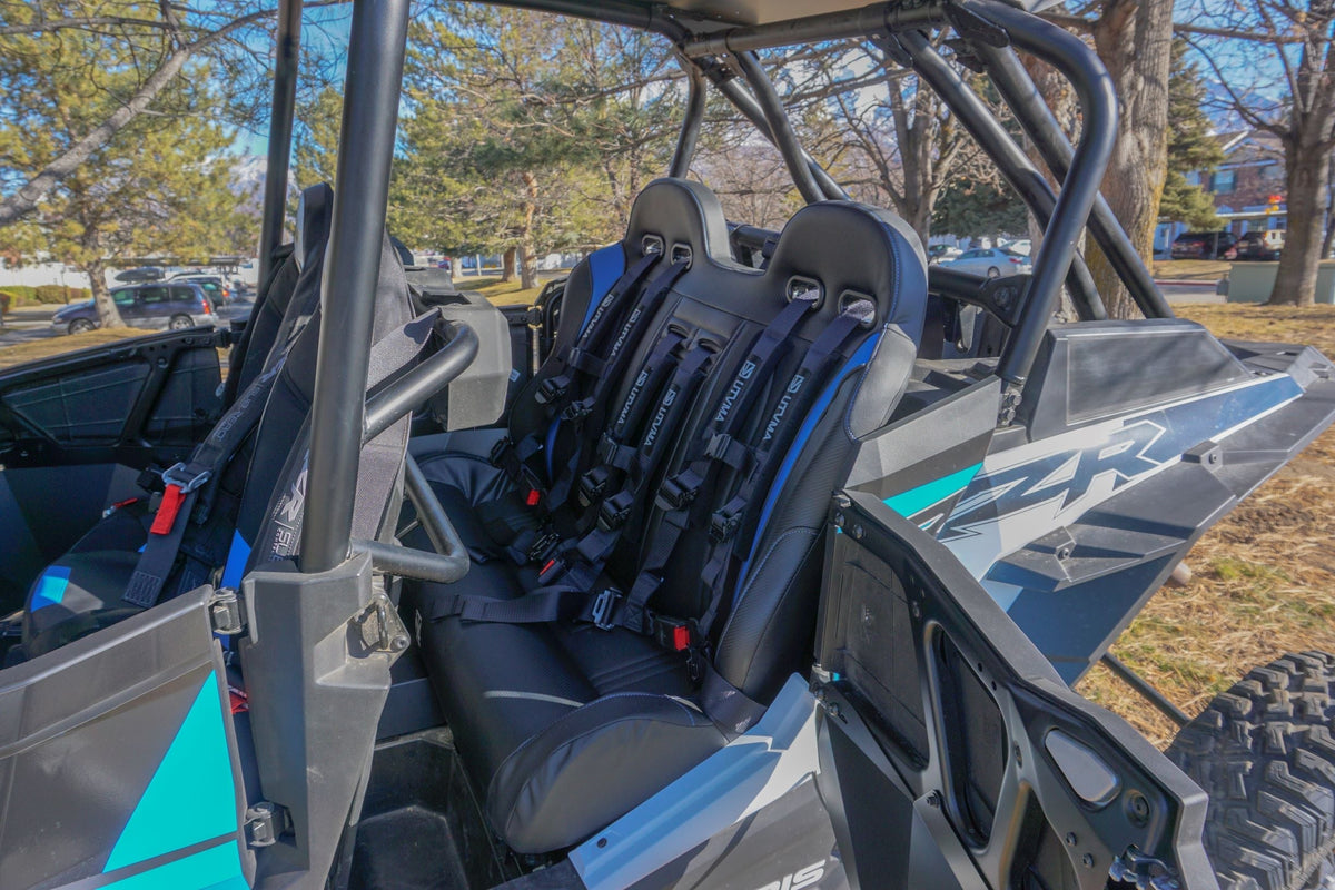 Rear Bench Seat W Harnesses for RZR 4 1000/900 (2014-2023) - Bench Seat