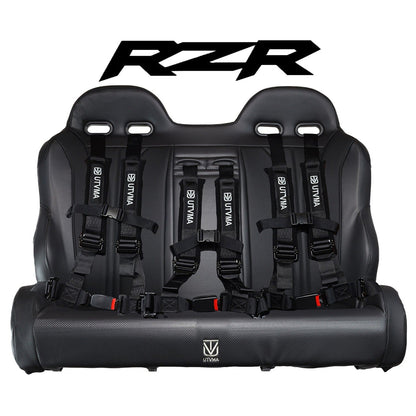 Rear Bench Seat W Harnesses for RZR 4 1000/900 (2014-2023) - Bench Seat