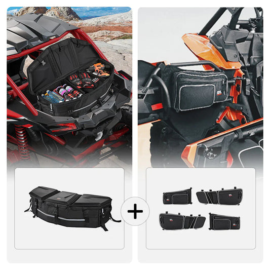 Rear Storage Bag & Door Bags For Can-Am Maverick X3 MAX